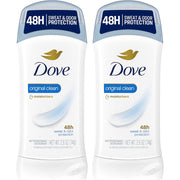 Dove Women's Invisible Solid Antiperspirant Deodorant Stick - Original Clean, 2.6 oz (2 Pack)