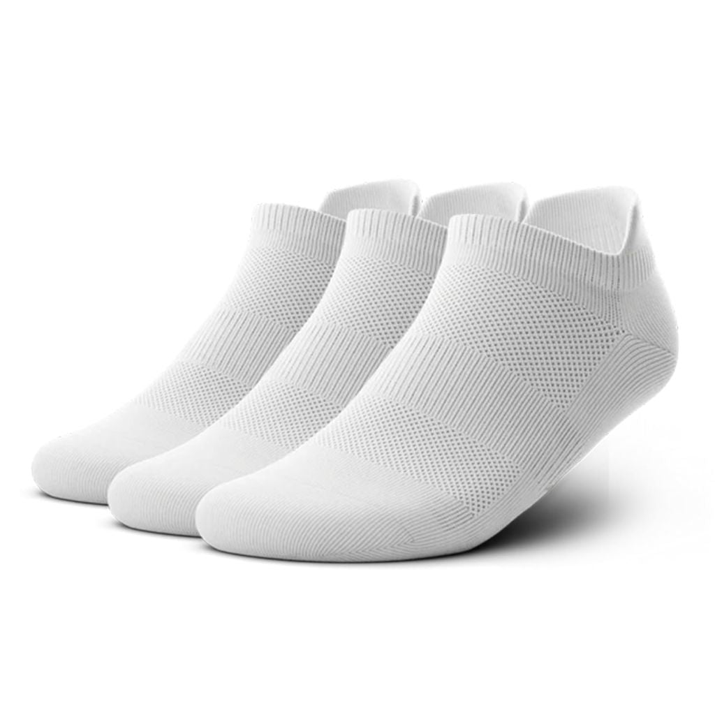 Outway Flagship Adult Ankle Socks, Black, Size S/M - 3 Pack