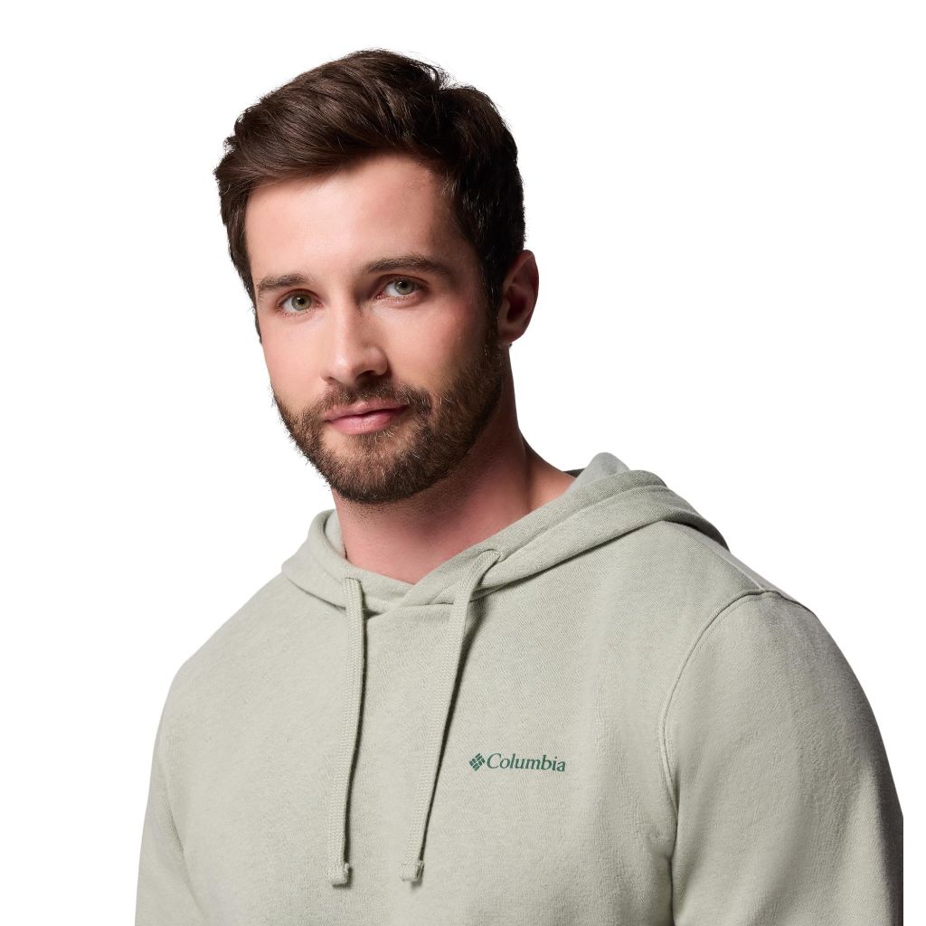SZ 4XT Columbia Mens Trek Graphic Hoodie, Safari/Meadowland,