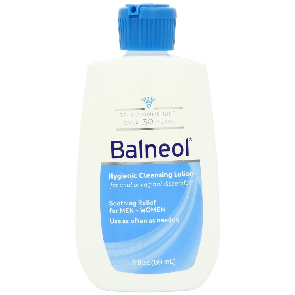 Balneol Hygienic Cleansing Lotion  Moisturize and Balance pH  3 fl oz