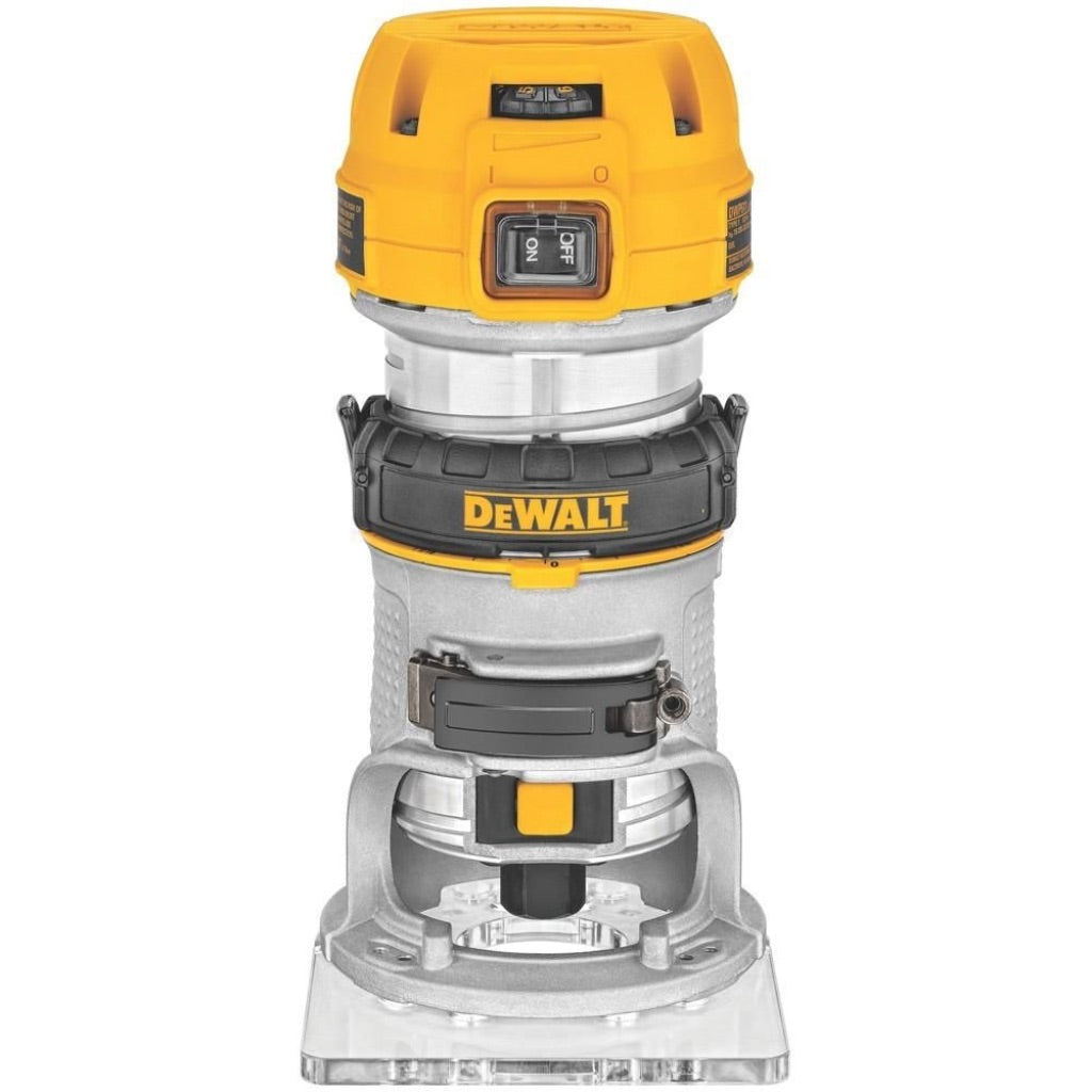Dewalt 110V 7 Amp 1-1/4 HP Variable Speed Max Torque Corded Compact Router - DWP611