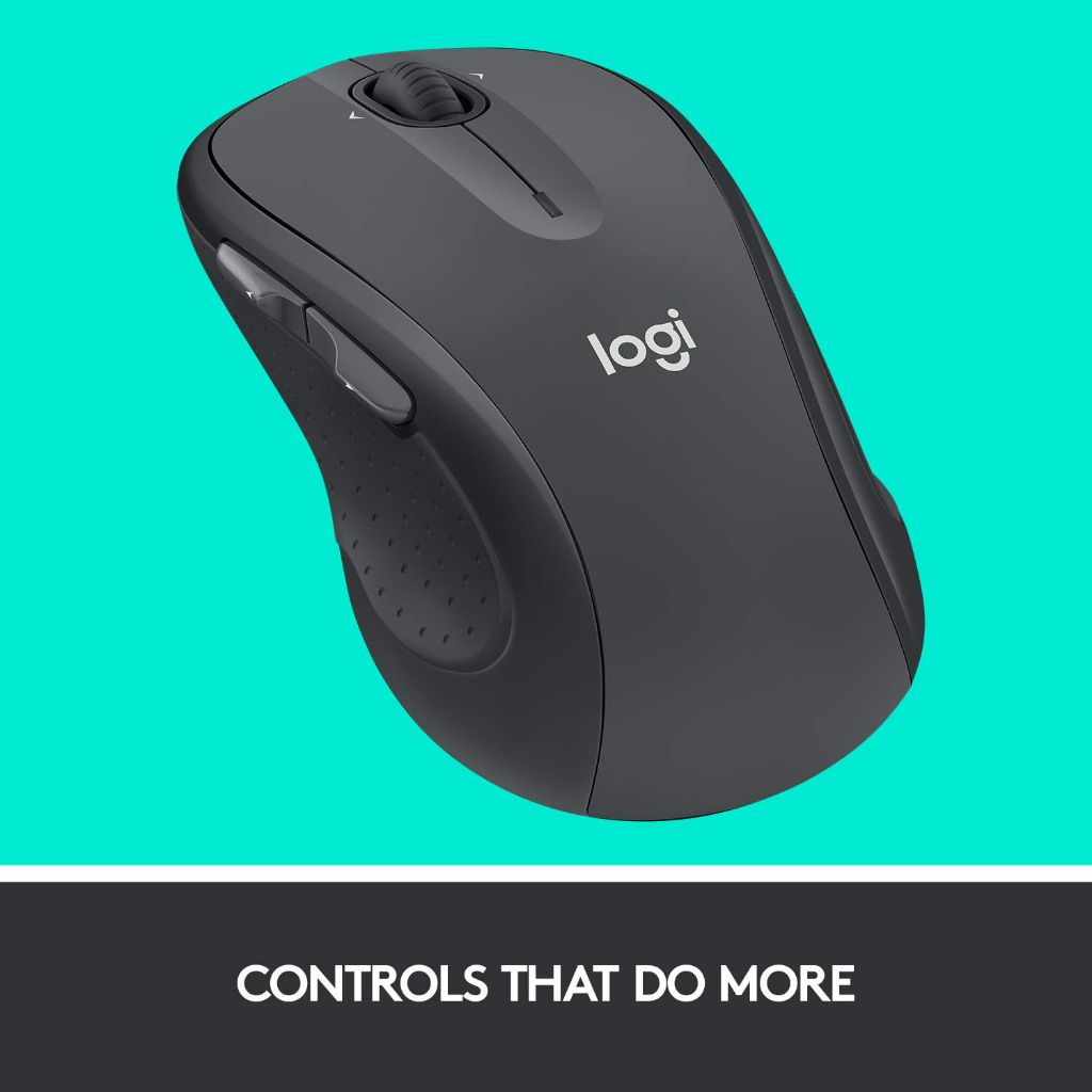 Logitech M510 Wireless Mouse - Graphite
