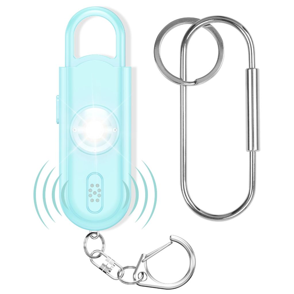 Personal Safety Alarm for Women Girls, 130dB Loud Siren with Key Chain,