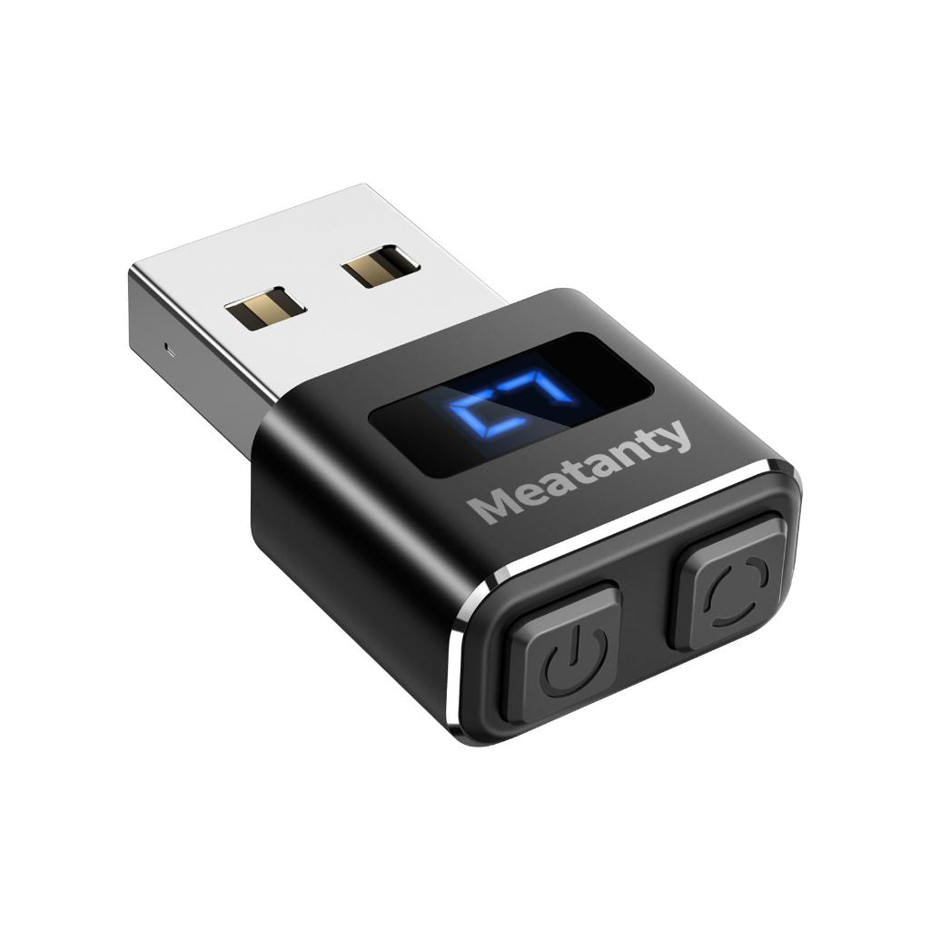 Meatanty Metal Tiny Mouse Jiggler, USB, Undetectable, Automatic Shaker with Separate Mode and ON/Off Buttons