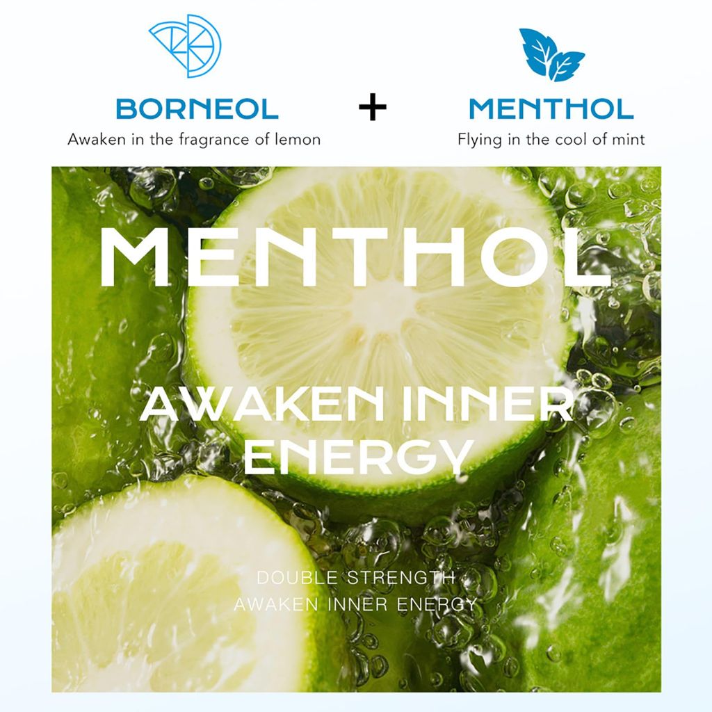 AZHAIBUQI Nasal Stick Boost Energy Set, Nose Inhaler Stick, Better Breathing, Natural Menthol Inhaler (Set of 4)