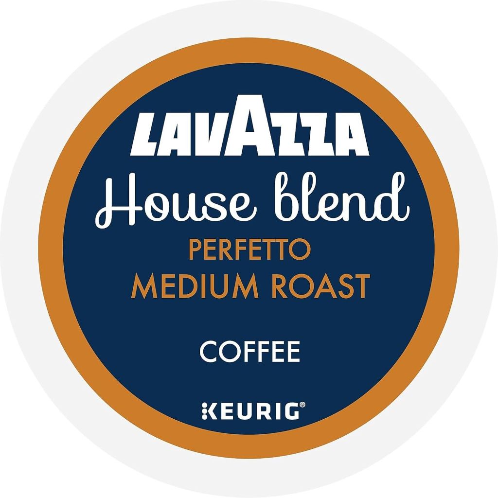 Lavazza Perfetto House Blend Medium Roast Keurig K-Cup Coffee Pods, 22ct.