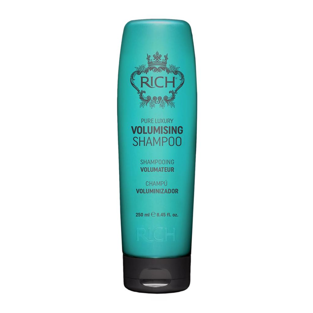 RICH Pure Luxury Volumizing Shampoo with Coconut Oil for All Hair Types  - 8.45 Oz