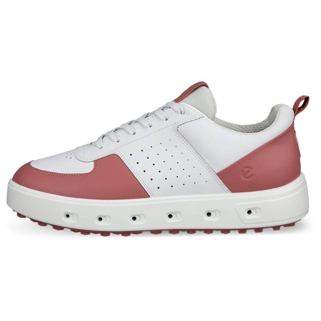 ECCO Women's Street 720 Gore-Tex Waterproof, White/Petal - size 11-11.5