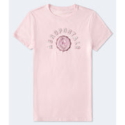 Aeropostale Circle Crest Graphic Tee, Pink A Boo, L