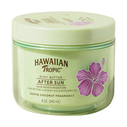 Hawaiian Tropic After Sun Body Butter with Coconut Oil, 8oz, After Sun Lotion, Moisturizing Body Lotion, 8oz
