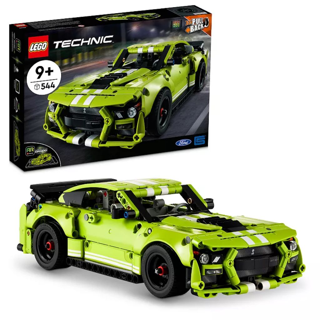 LEGO Technic Ford Mustang Shelby GT500 AR Race Car Toy 42138