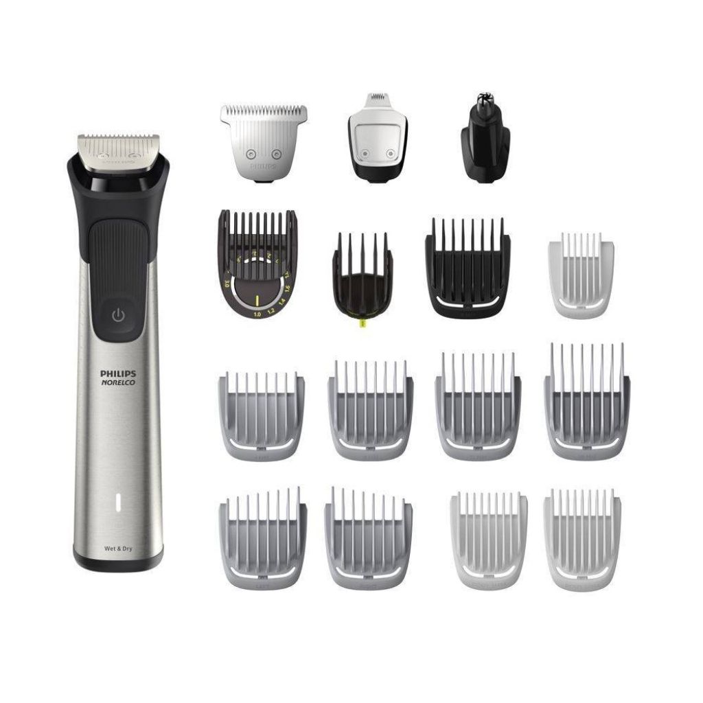 Philips Norelco Multigroom Series 7000   Mens Grooming Kit with Trimmer for Beard  Head  Hair  Body  and Face - NO BLADE OIL NEEDED  MG7910/49