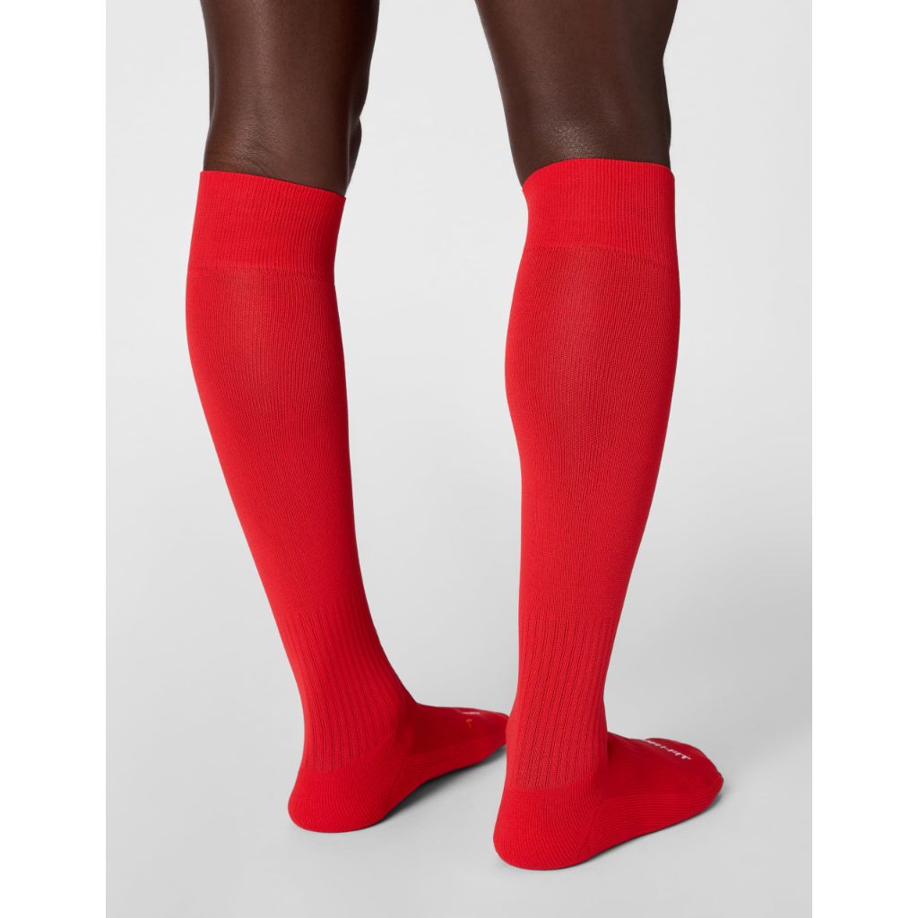 Nike Unisex Baseball/Softball Over-The-Calf Socks (2 Pairs), University Red/White, X-Large