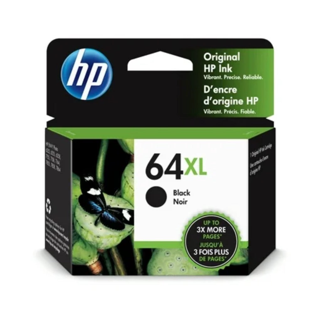HP 64XL High-Yield Ink Cartridge - Black