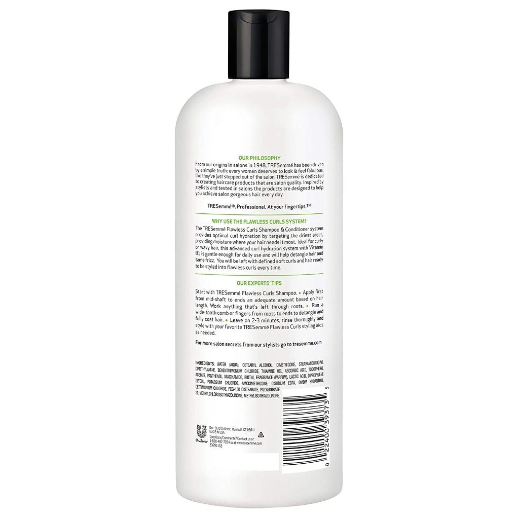 TRESemmé Flawless Curls Moisturizing Conditioner Formulated With Pro Style Technology - 28 fl. oz.