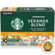 Starbucks Veranda Blend Blonde Roast Keurig K-Cup Coffee Pods, 10ct.