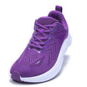 ZVC Wide Toe Box Shoes Women, Purple - size 5