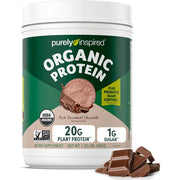 Purely Inspired Organic Protein Plant-Based Nutritional Shake Powder - Decadent Chocolate, 1.25lb.