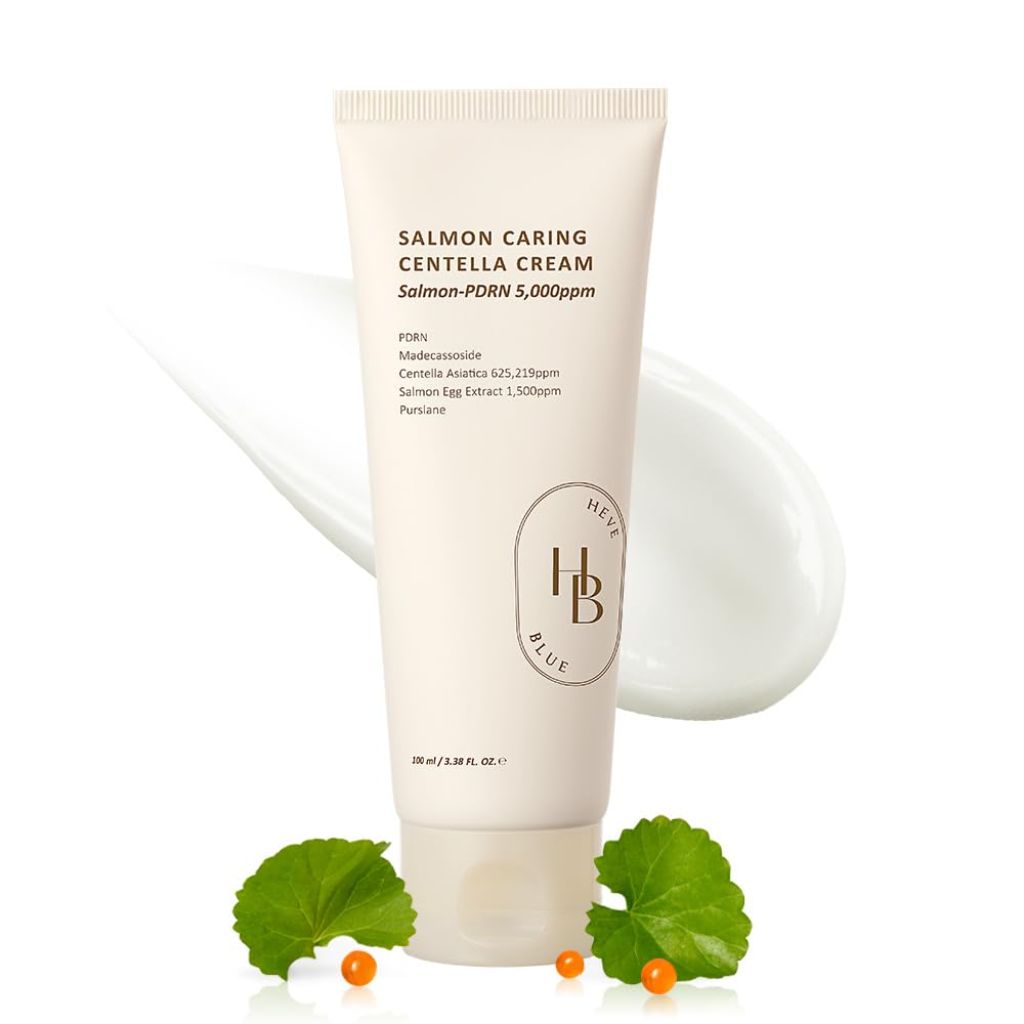 HEVEBLUE Salmon Caring Centella Cream - 100mL