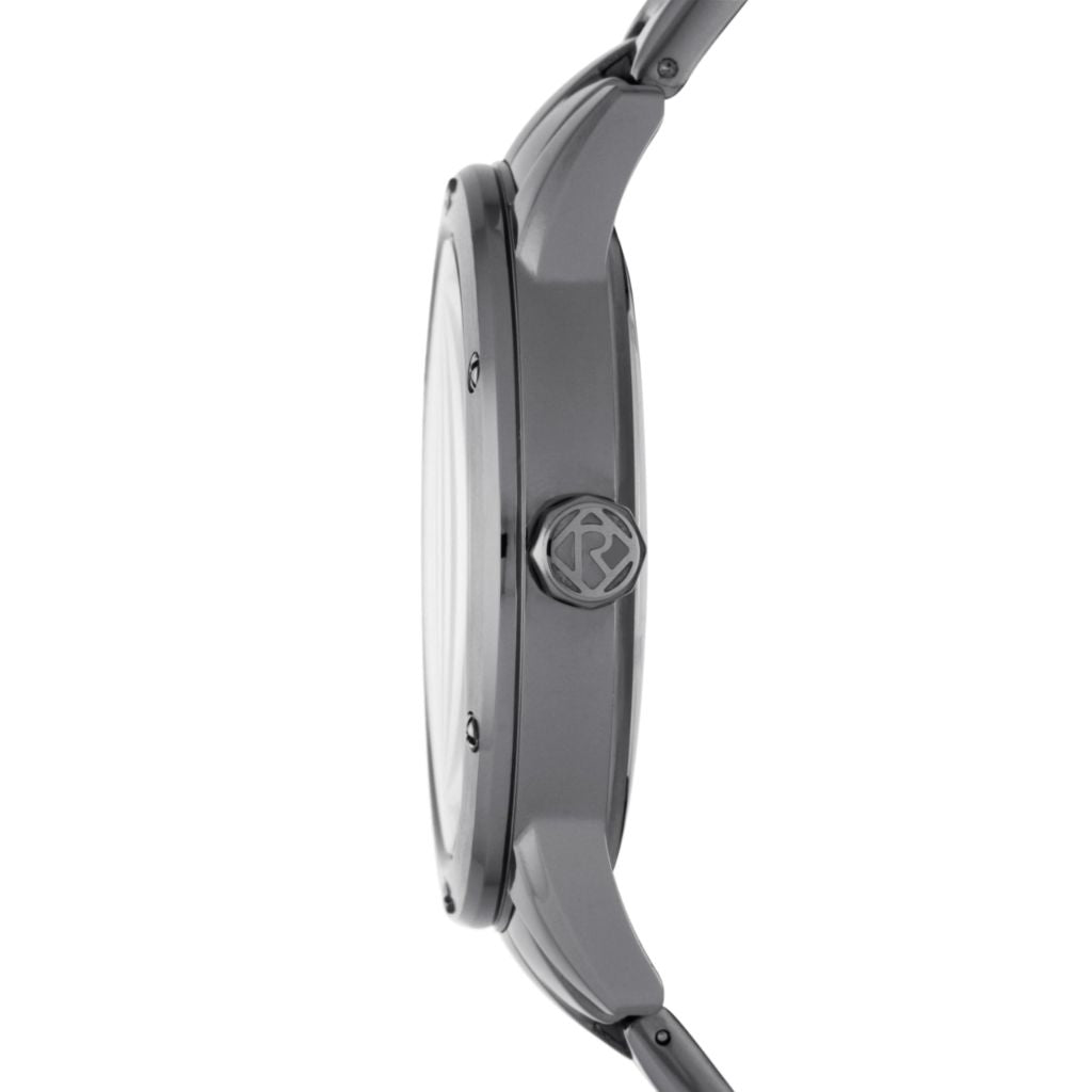 RELIC by Fossil Men's Payton Three-Hand Date Gunmetal Gray Stainless Steel Bracelet Watch (Model: ZR11998)