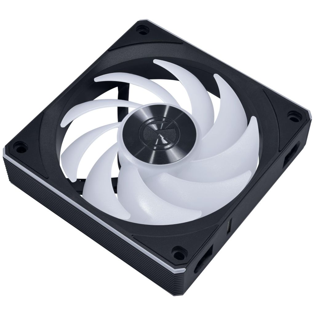 Lian Li UNI Fan CL120 ARGB 120mm PWM Fans - Triple Pack - 2.4 GHz Wireless Signal RGB  - Black (12CL1W3B)