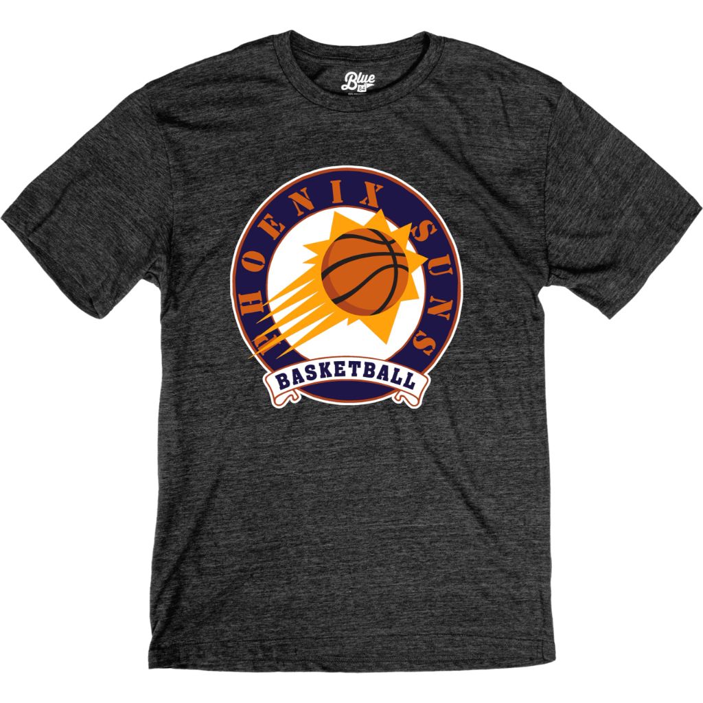 Phoenix Suns NBA Officially Licensed Tri-Blend T-Shirt Black, Medium