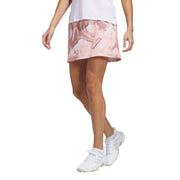 adidas Women's Ultimate365 Printed Skort - Powder Coral, XL