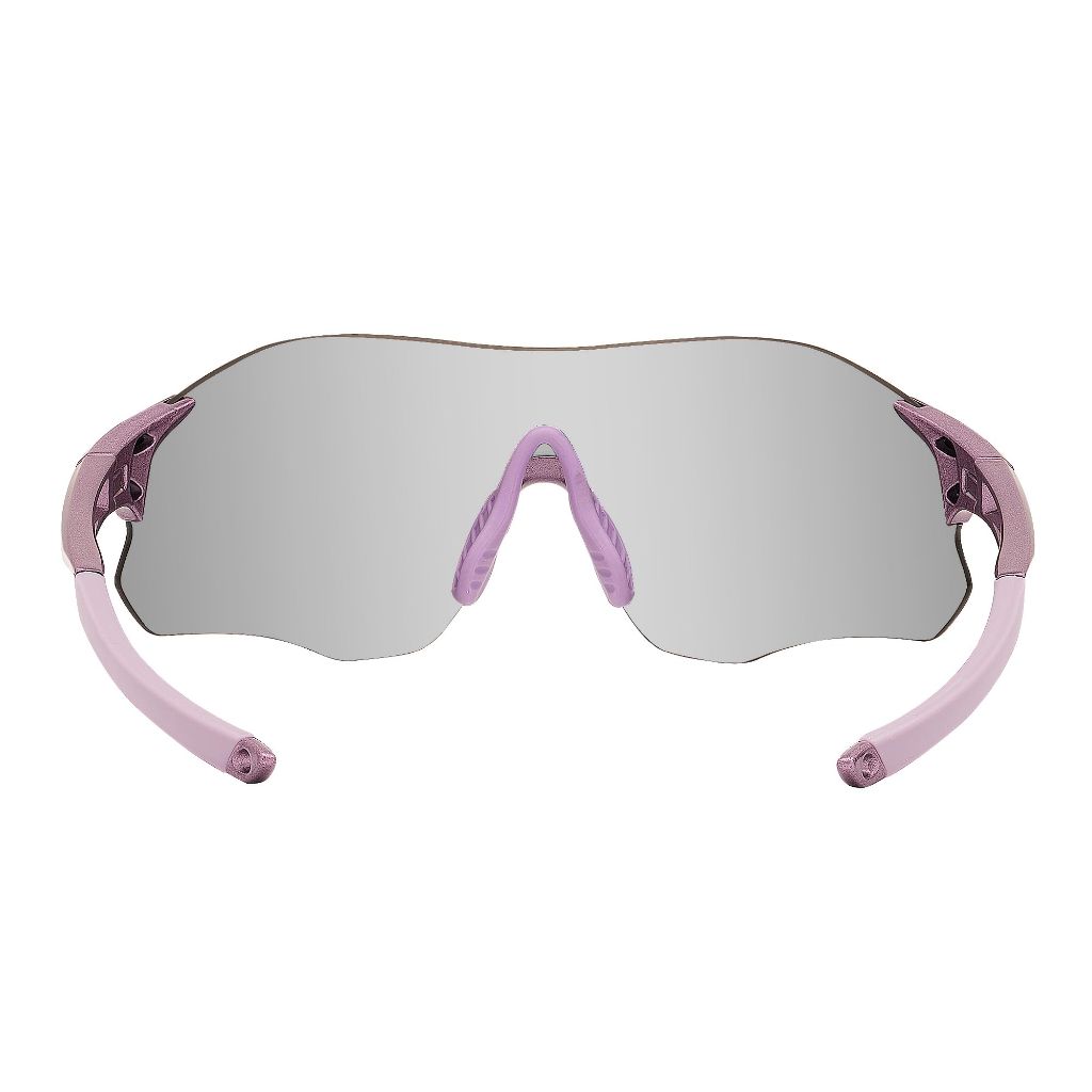 AMBEYE Sports Sunglasses y2k UV400 REVO Mirror Lens - Chrome Lavender