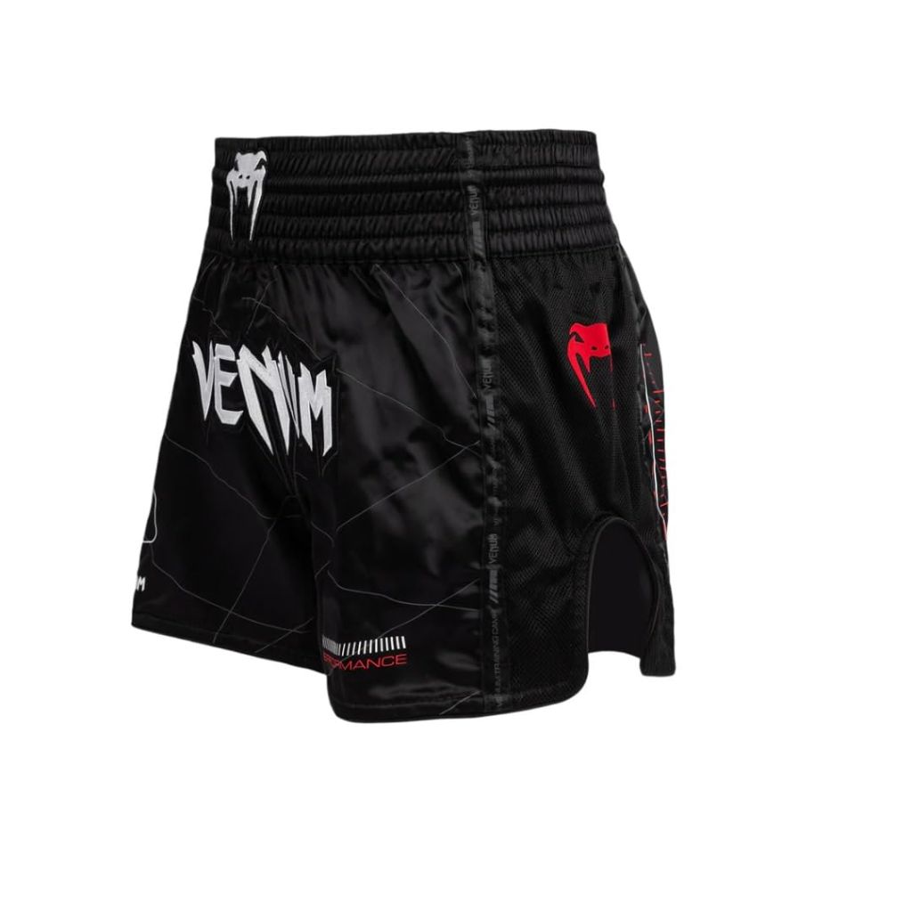 Venum Tactical XT Muay Thai Shorts - Black/Storm Grey - L