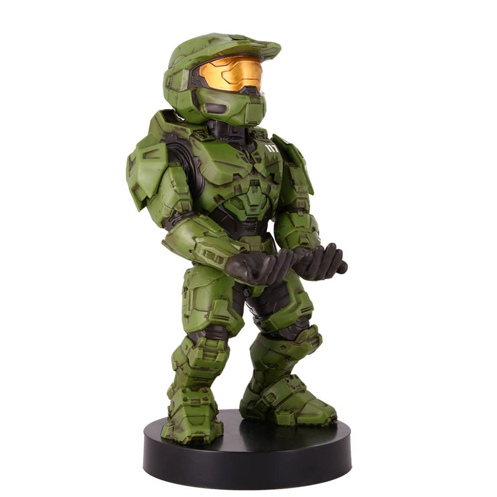 Exquisite Gaming: Halo: Master Chief - Mobile Phone & Gaming Controller Holder | Green