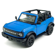 No-top Bronco Badlands Model Car 1/36 Scale Diecast Toy Cars Kids Toys for Boys\ Blue