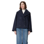 DO by Dee Ocleppo - Women's Hallie Cropped Trench Coat Standard, Large