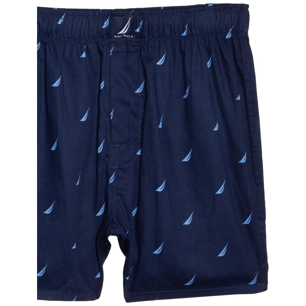 SZ XL, Nautica Men's Cotton Woven 3 Pack Boxers