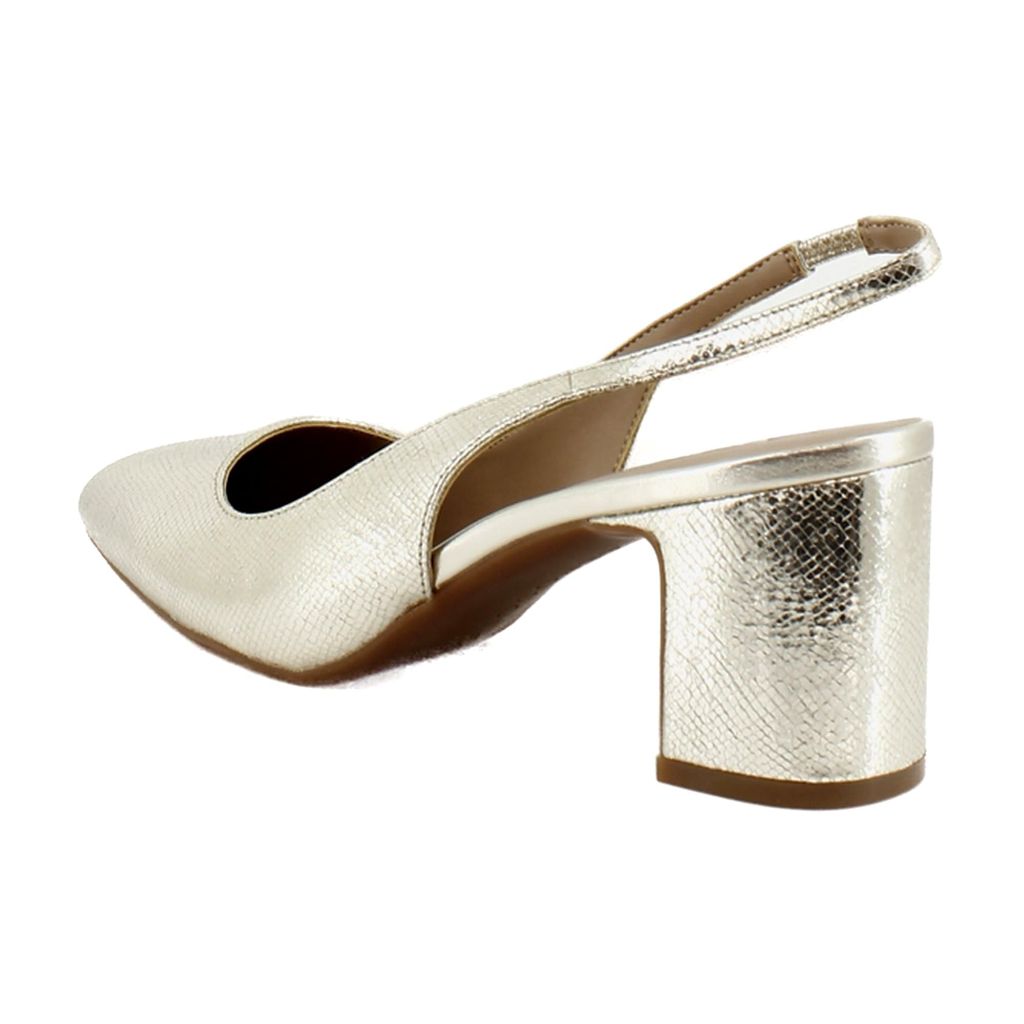 Aerosoles Women's MAGS Pump, Platino Leather, 8M