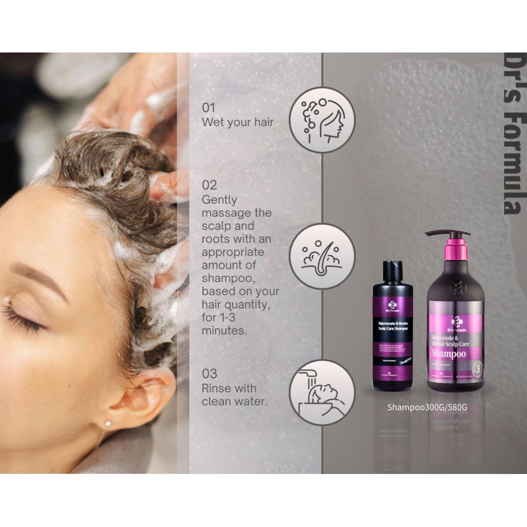 Dr's Formula Age-Defying Shampoo, Delay & Reduce Signs of Aging Gray Hair - 20.46 Fl Oz.