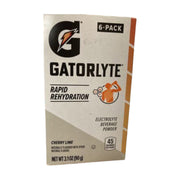Gatorlyte Rapid Rehydration Powder, Cherry Lime, 6 CT