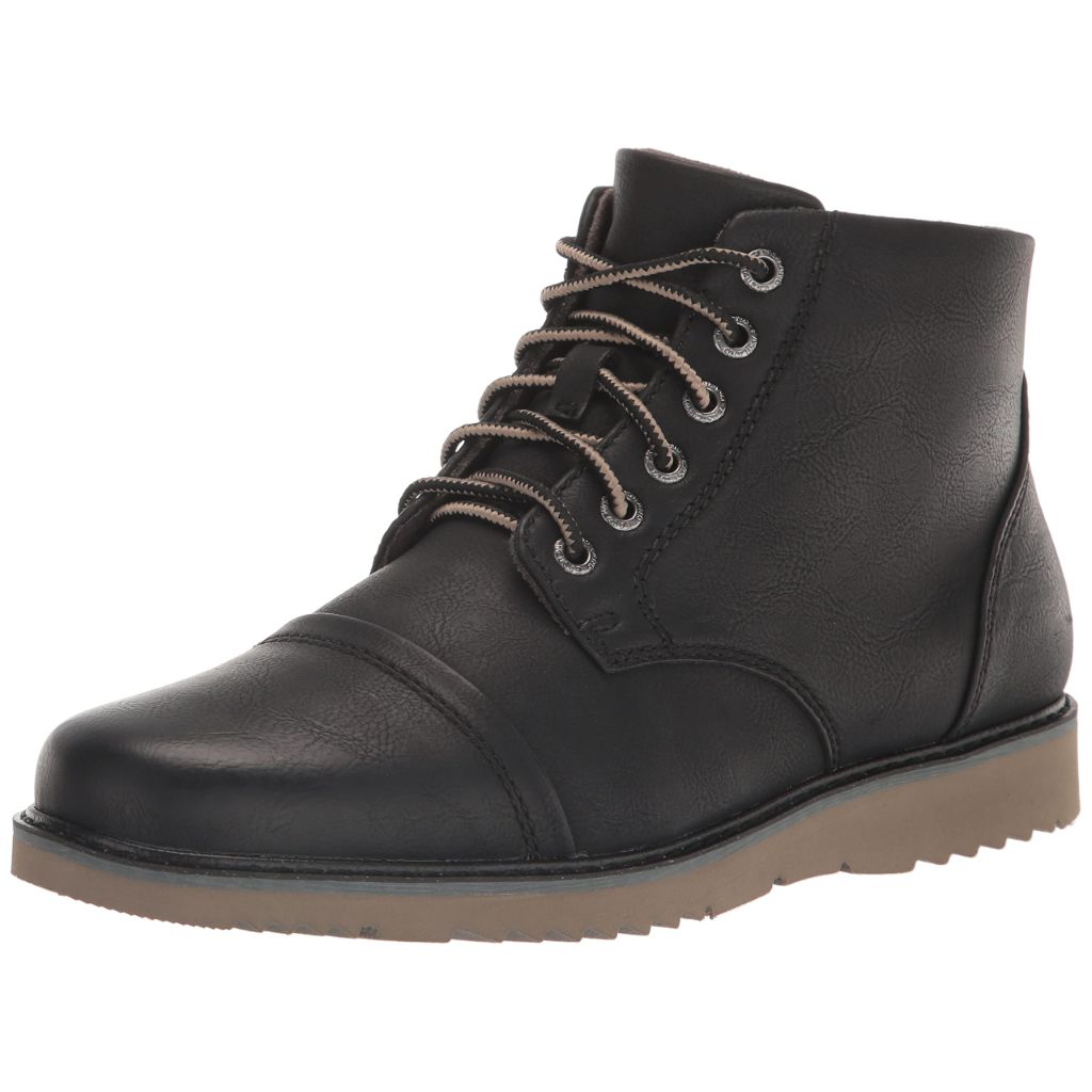 Eastland Womens Patterson Ankle Boot, Black, 9.5