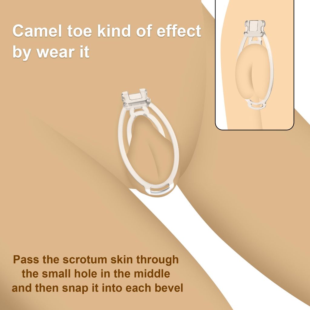 Yithuet - Sissy Chastity Clip (Transparent)