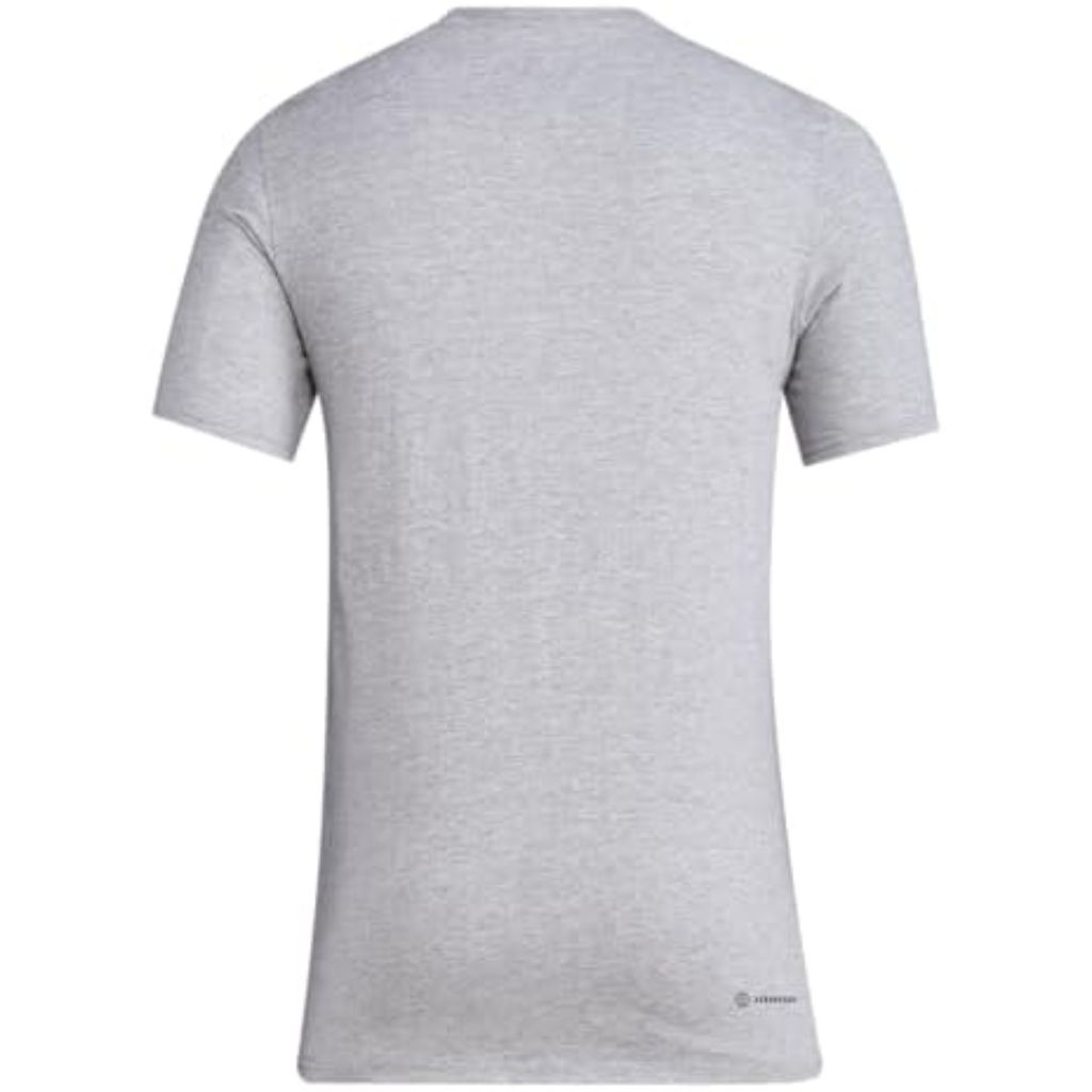 adidas Men's Seattle Sounders Fc Vintage World Pre-Game Short Sleeve T-Shirt - Gray, Size M