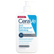 CeraVe Anti-Dandruff 2-in-1 Shampoo + Conditioner - 19 Fl Oz: No Fragrance Added, Hypoallergenic, Dye-Free, Daily Use