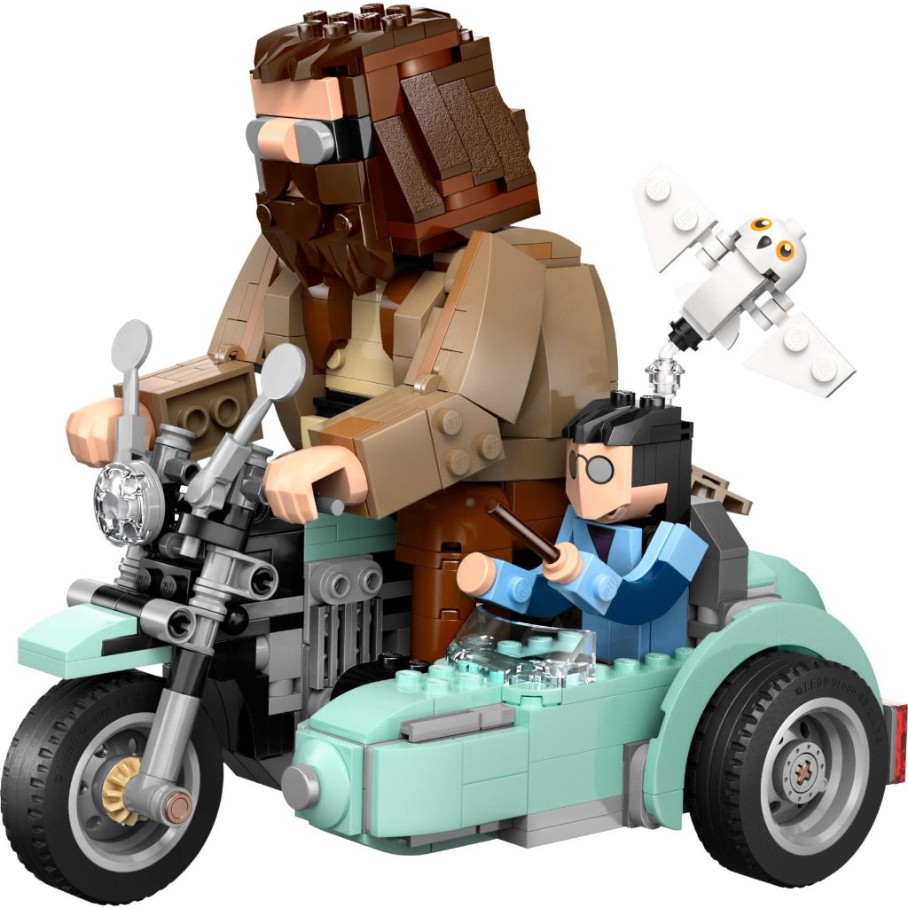 LEGO Harry Potter Hagrid & Harry's Motorcycle Ride Building Set 76443 - 617pcs