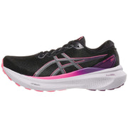 ASICS Women's Gel-Kayano 30 Running Shoes, 8.5, Black/Lilac HINT
