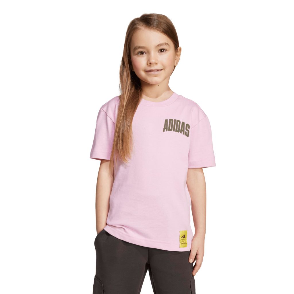 Adidas Unisex-Kids' The Simpsons T-Shirt, True Pink, Small