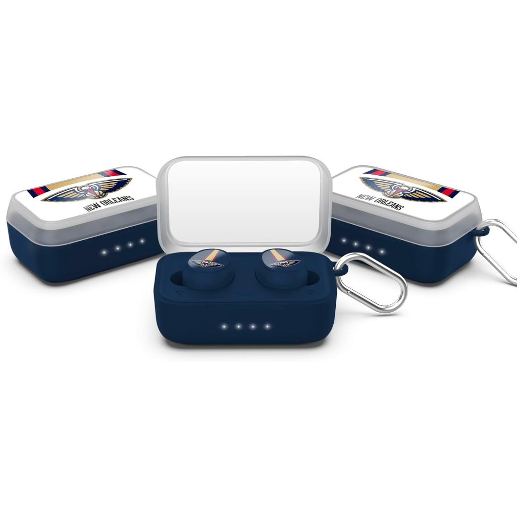 SOAR Officially License NBA True Wireless Earbuds - New Orleans Pelicans