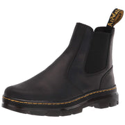 Dr. Martens Unisex Embury Chelsea Boot, Black Wyoming, 8 Women/7 Men