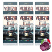 Artuzzi Lungo Venezia I 120ct Espresso Capsules I Dark Roast I Intensity 8 I Italian Roast