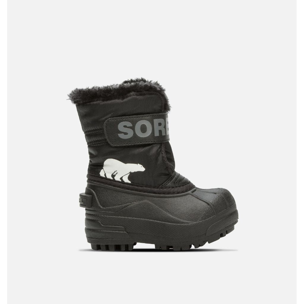 Sorel Snow Commander Toddler Snow Boots - Black, Size 5 Little Kid