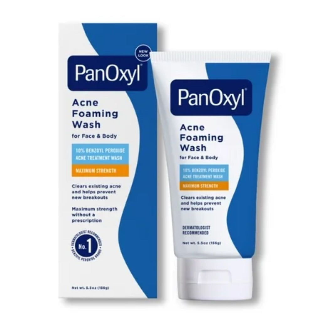 PanOxyl Max Strength Foaming Acne Wash w/10% Benzoyl Peroxide - 5.5 fl. oz.