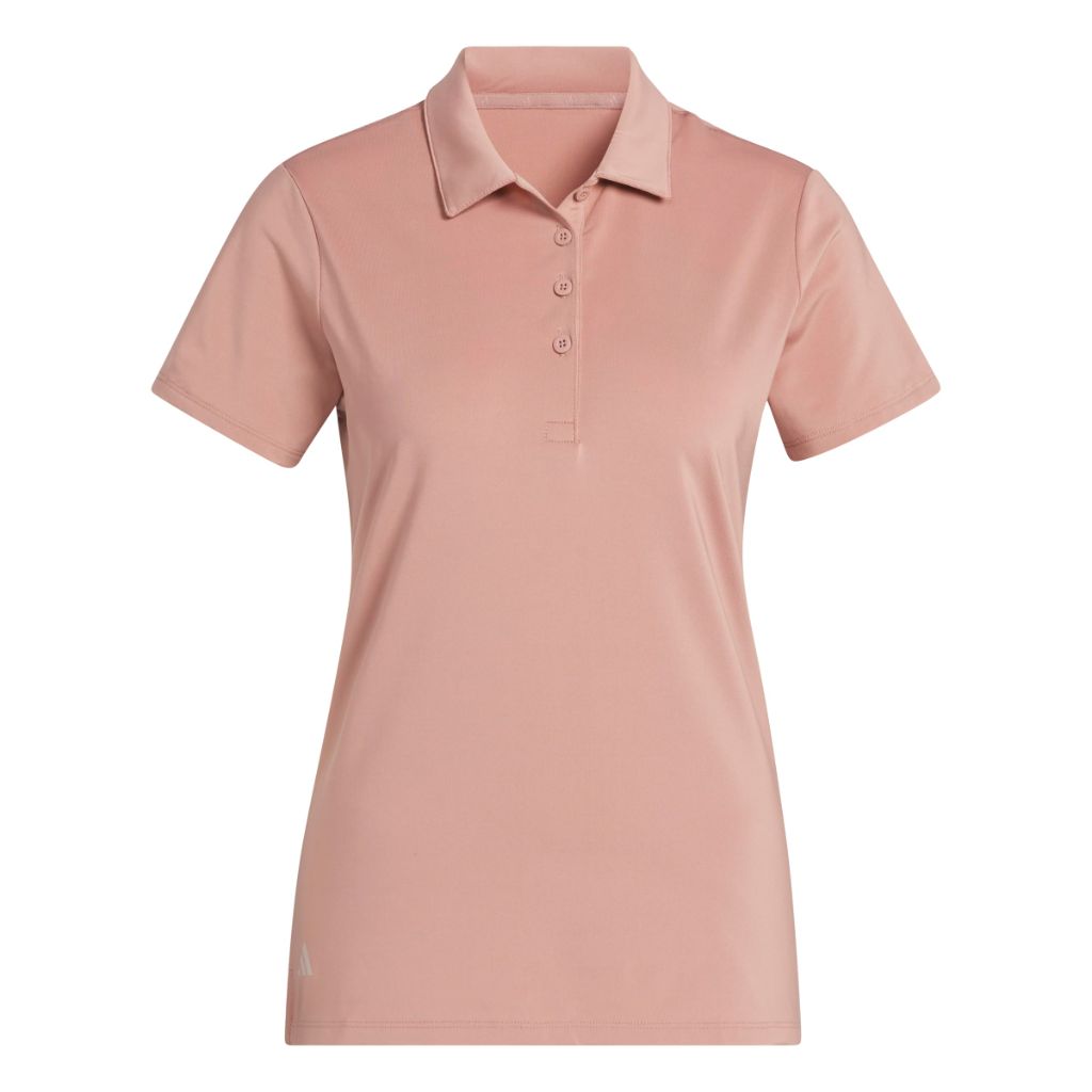 Adidas Women's Ultimate365 Solid Polo Shirt, Warm Clay, Large