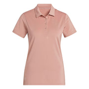 Adidas Women's Ultimate365 Solid Polo Shirt, Warm Clay, Large
